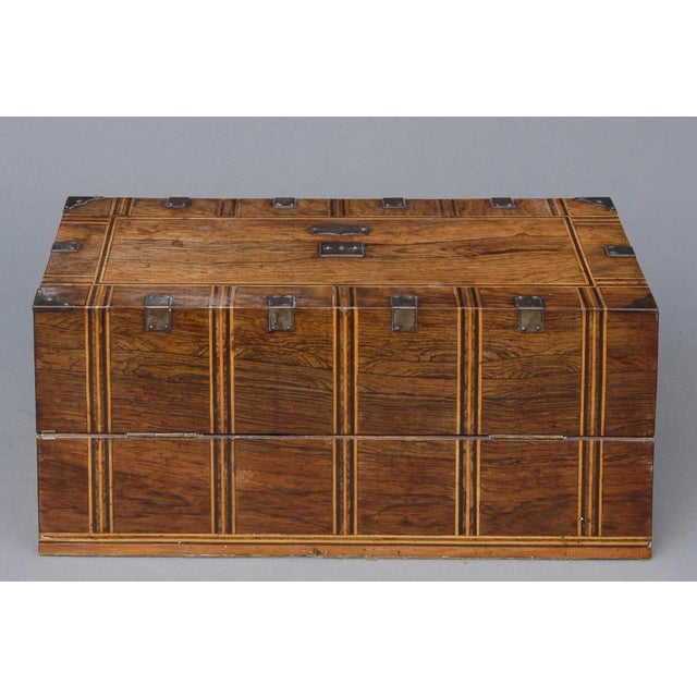 Antique French Tea Caddy, Circa 1860 For Sale - Image 4 of 9