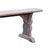 Long French Wabi-Sabi Pine Bench with Sculptural Trestle Supports, 1900 For Sale - Image 4 of 11