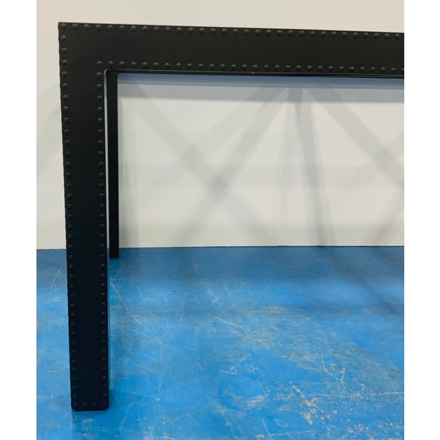 2020s Baker Modern Metal Outdoor Dining Table Frame For Sale - Image 5 of 7