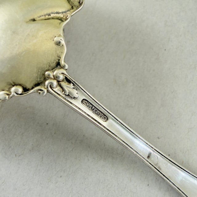 1890s Wallace Watson Sterling Silver Victoria Pattern Sauce Ladle For Sale - Image 10 of 10