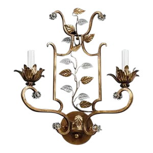 Branca Muro Sconce in Gold Finish