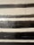 Lynn Basa Encaustic Black and White Stripe Panel "Doppleganger" 2013 For Sale - Image 9 of 12