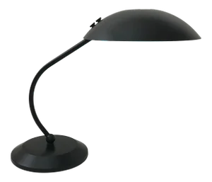 Greta Grossman Style Mid-Century Desk Table Lamp Black