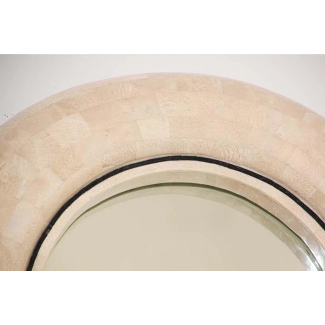 Maitland - Smith Moroccan Moorish Mirror Tessellated Stone by Maitland Smith. For Sale - Image 4 of 13