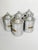 Provincial French Aluminium Kitchen Canisters, 1950s, Set of 6 For Sale - Image 15 of 17