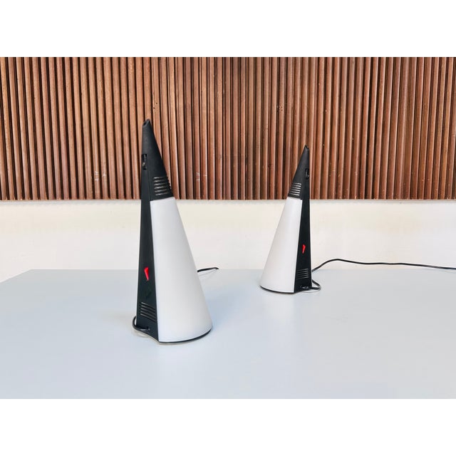 Iota Table Lamps by Hikaru Mori for Nemo, Italy, 1990s, Set of 2 For Sale - Image 12 of 18