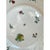 Vintage Richard Ginori Italian Floral and Fruit Porcelain Plates - Set of 4 For Sale In West Palm - Image 6 of 12