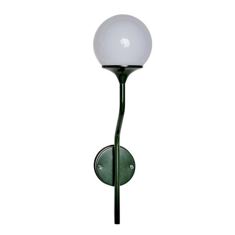 Wall Sconce with Globe by Goffredo Reggiani for Lampadari Reggiani, 1960s For Sale