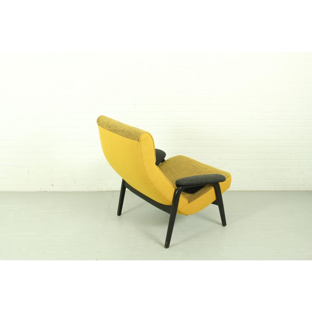 Textile Vintage Model 107 & 137 Chairs in Kvadrat Hallingdal by Theo Ruth for Artifort, 1960s, Set of 2 For Sale - Image 7 of 18