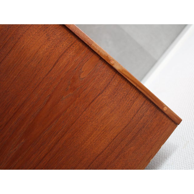 Vintage Danish Chest of Drawers in Teak, 1960s For Sale - Image 9 of 10
