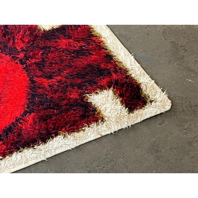 Danish Space Age Runner Rug by Hojer Export, 1960s For Sale - Image 14 of 18