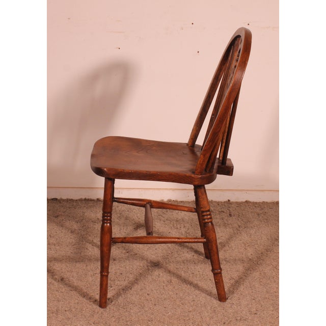 19th Century Windsor Wheelback Chairs, Set of 10 For Sale - Image 12 of 14