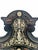19th Century Antique Wooden Chair with Grotesque Inlays and Ivory Figures by Ferdinando Pogliani, Italy, 1890s For Sale - Image 5 of 10