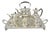 Vintage English Sheffield Edwardian Silver Plated Tea Set W/ Tilting Pot 7 PCS For Sale