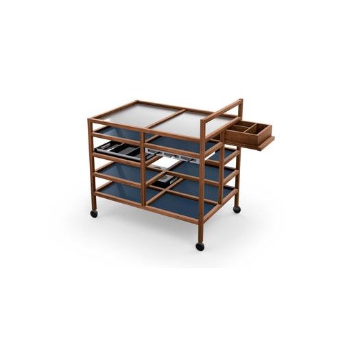 Not Yet Made - Made To Order Serving Cart by Bodil Kjaer for Cassina For Sale - Image 5 of 16