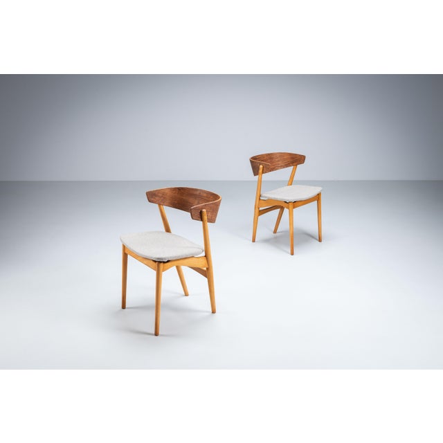 No. 7 Dining Chairs by Helge Sibast for Sibast, 1950s, Set of 4 For Sale - Image 6 of 15