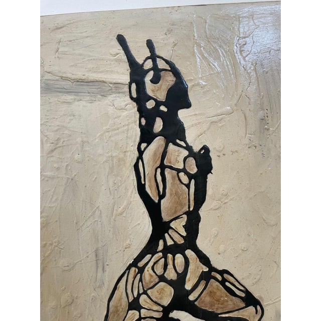 Figurative Composition, 1990, Wood & Lacquer For Sale - Image 6 of 12