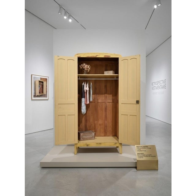 Vintage French Parisian Armoire, 1950s, in Very Good conditions. Designed 1950 to 1959 This piece has an attribution mark,...