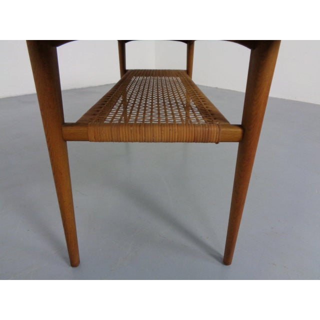 Teak and Oak Coffee Table from Børge Mogensen, Denmark, 1950s For Sale - Image 12 of 14