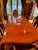 Wood Vintage Solid Philippine Narra Wood Dining Room Table and 6 Chairs For Sale - Image 7 of 14
