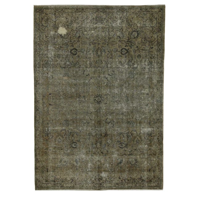 Vintage Middle Eastern Hand-Knotted Rug For Sale - Image 6 of 6