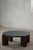 Brutalist French Round Coffee Table in Oak and Slate, 1970s For Sale - Image 16 of 17