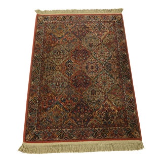 Karastan Approx. 4x6 Multi Color Kirman Throw Rug For Sale