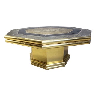 Vintage Coffee Table attributed to Rodolfo Dubarry, 1970s For Sale