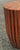 Contemporary Traditional Moroccan Resin and Walnut Wood Stool / Orange Bell Shape For Sale In Orlando - Image 6 of 7