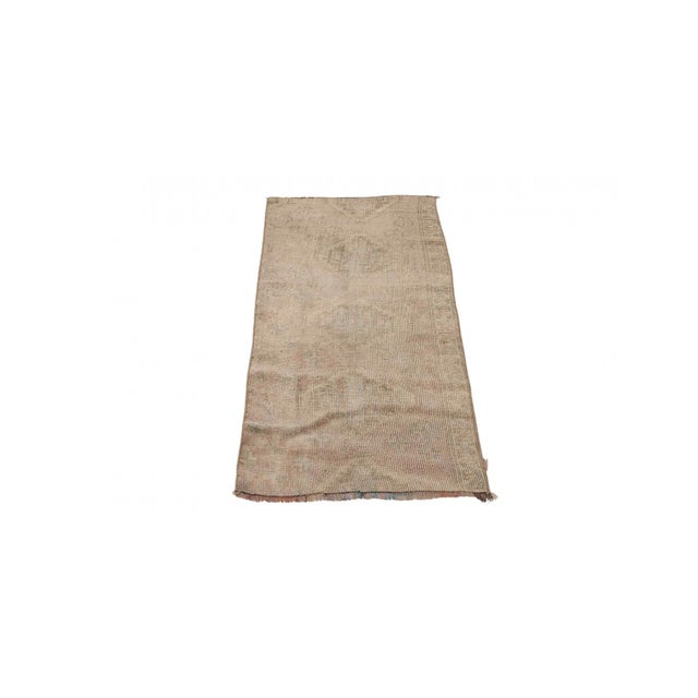 Vintage handknotted decorative wool rug from Kars region of Turkey. Approximately 50-60 years old. In very good condition....