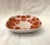 Mid 20th Century Kutani Orange/Gold Chrysanthemum Floral Dish For Sale - Image 4 of 5