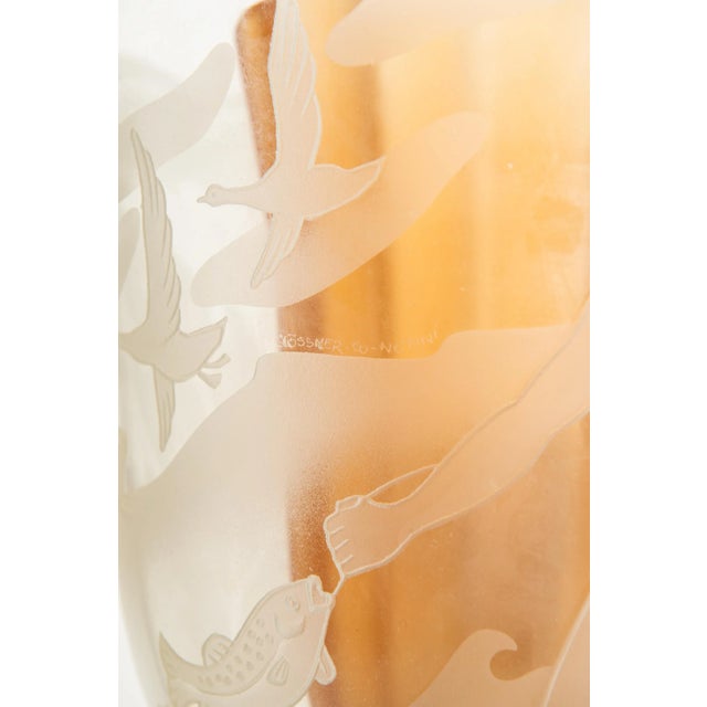 Very rare floor lamp model no G4 designed by Bo Notini. Produced by Glössner & Co. in Sweden. This piece is attributed to...