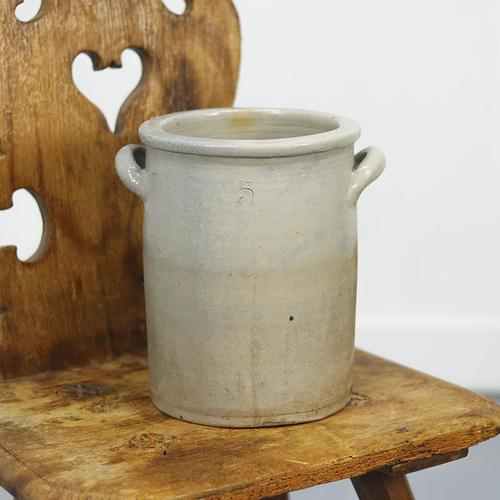 1920s Minimalism Glazed Confit Jars, 1920s, Set of 3 For Sale - Image 5 of 12