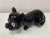 Murano Vintage Murano by Seguso Black Art Glass Cat For Sale - Image 4 of 6