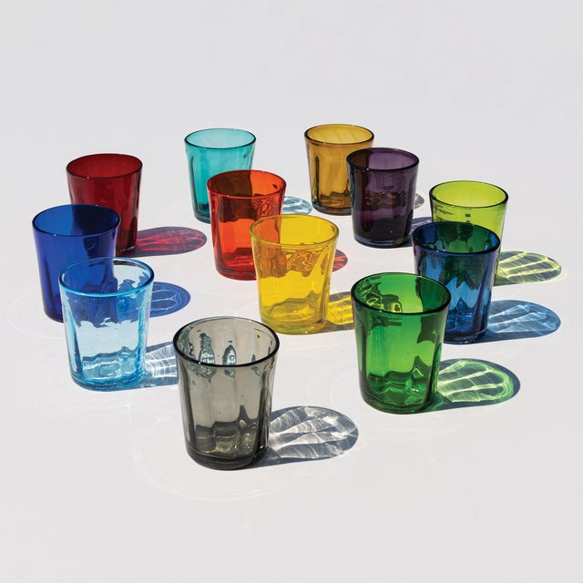 Contemporary Zafferano Bei Tumbler Assorted - Set of 6 For Sale - Image 3 of 3