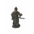 Vintage Bronze Color Metal Guan Yu Zheng Fei General Quan Statue For Sale In San Francisco - Image 6 of 15