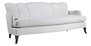 Baker Scalloped Back Sofa