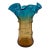 Murano Mid- Century Blown Art Glass Vase For Sale
