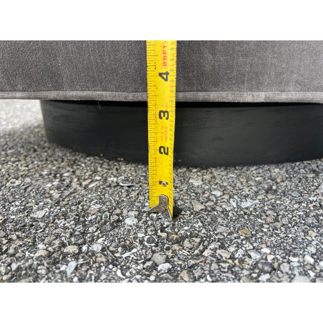 2010s 2 Restoration Hardware Swivel Chairs For Sale - Image 5 of 10