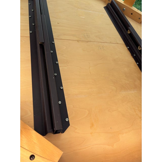 Round Wooden Extendable Table, Sweden, 1960s For Sale - Image 14 of 18