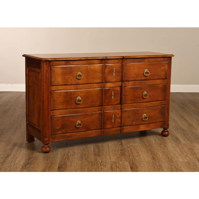 Don Ruseau Don Ruseau Custom Continental Style Walnut Chest Of Drawers For Sale - Image 4 of 18
