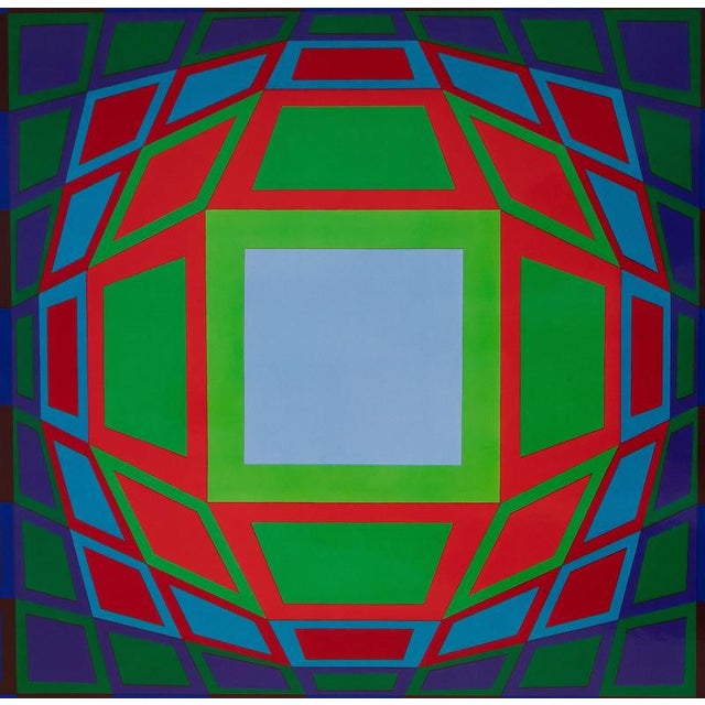 Modern Victor Vasarely, GYEMANT, Photogravure For Sale - Image 3 of 5