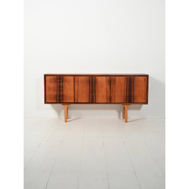Small Scandinavian Rosewood Sideboard, 1950s For Sale - Image 13 of 13