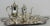 Vintage French Style Coffee Serving Tray with Pot, Set of 5 For Sale - Image 4 of 18