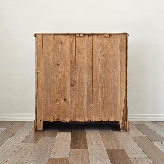 Tan Antique English Pine Chest of Drawers (Dresser) - Circa 1880 #12 For Sale - Image 8 of 15