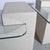 Postmodern Post Modern Textured Plaster and Cantilevered Glass Side Tables - a Pair For Sale - Image 3 of 8