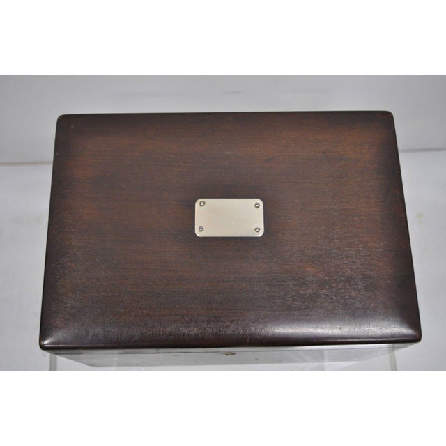 Early 20th Century Antique Mahogany Cigar Humidor Chairish