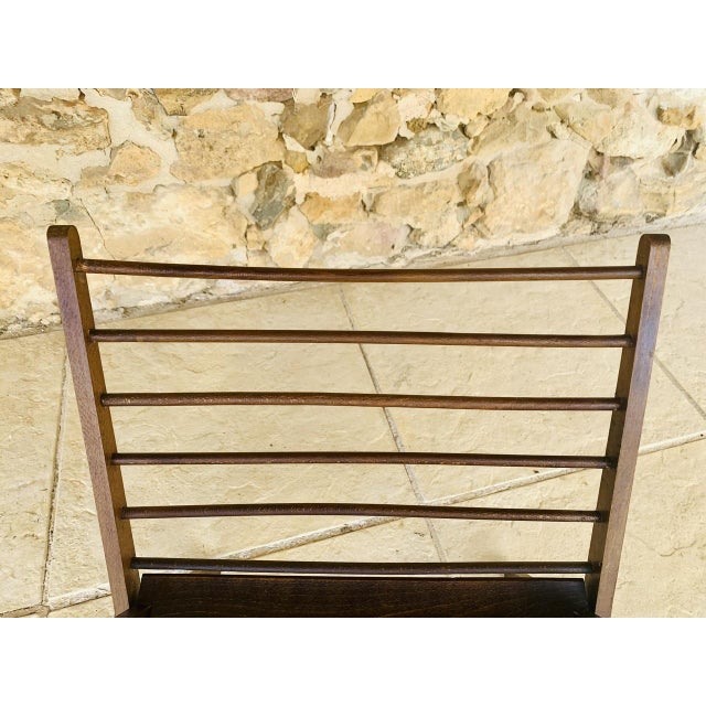 Mid-Century Folding Magazine Rack attributed to Cees Braakman, 1960s For Sale - Image 15 of 18