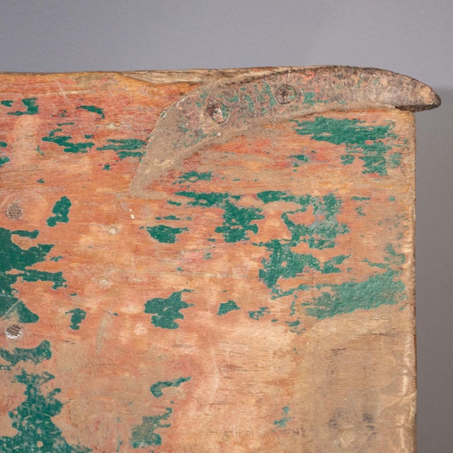 Early 20th Century Rustic Antique Rajasthani Door Coffee Table For Sale - Image 9 of 11