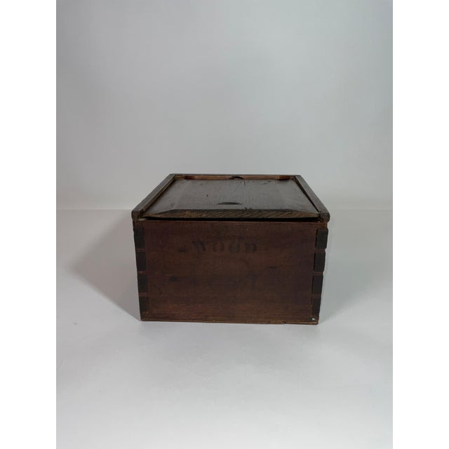 Wood 19th Century Wood Bowl Ship's Compass by Samuel Thaxter of Boston For Sale - Image 7 of 12